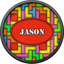 Tetromino Cabinet Knob (Black) (Personalized)