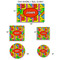 Tetromino Car Magnets - SIZE CHART