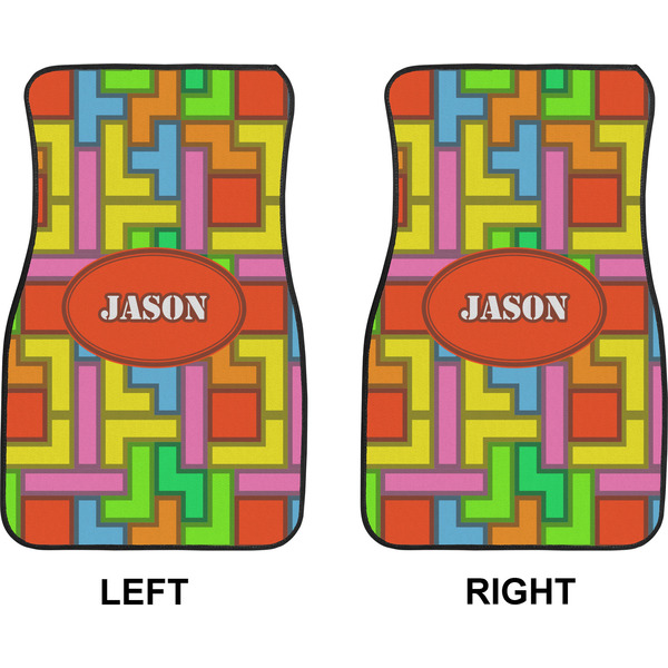 Tetromino Car Mat Front - Approval