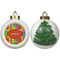 Tetromino Ceramic Christmas Ornament - X-Mas Tree (APPROVAL)
