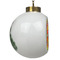 Tetromino Ceramic Christmas Ornament - Xmas Tree (Side View)