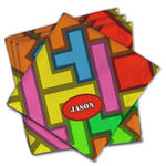 Tetromino Cloth Napkins (Set of 4) (Personalized)