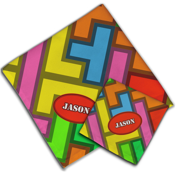 Tetromino Cloth Napkins - Personalized Lunch & Dinner (PARENT MAIN)