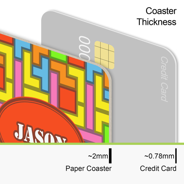 Tetromino Coaster Thickness