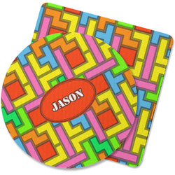 Tetromino Rubber Backed Coaster (Personalized)