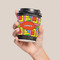 Tetromino Coffee Cup Sleeve - LIFESTYLE