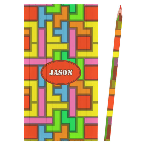 Tetromino Colored Pencils - Front View