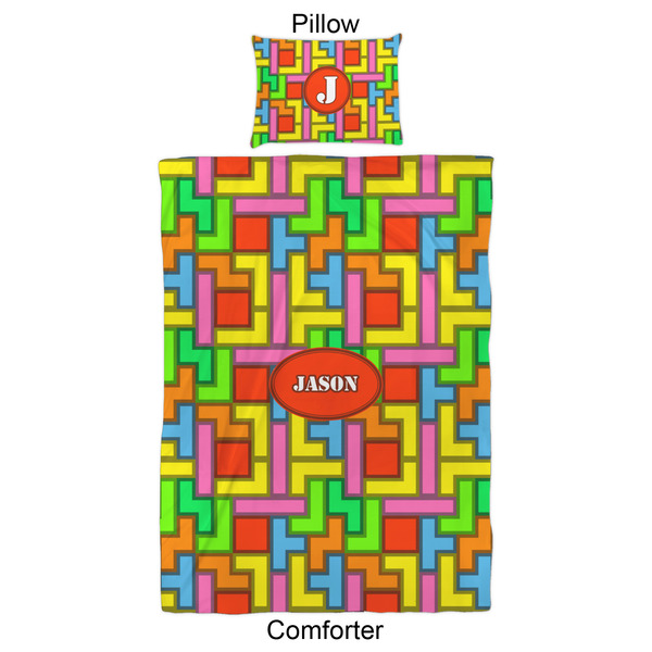 Tetromino Comforter Set - Twin XL - Approval