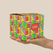 Tetromino Cube Favor Gift Box - On Hand - Scale View