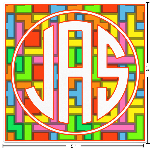 Tetromino Custom Shape Iron On Patches - L - APPROVAL