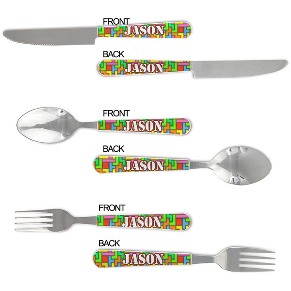 Tetromino Cutlery Set - APPROVAL
