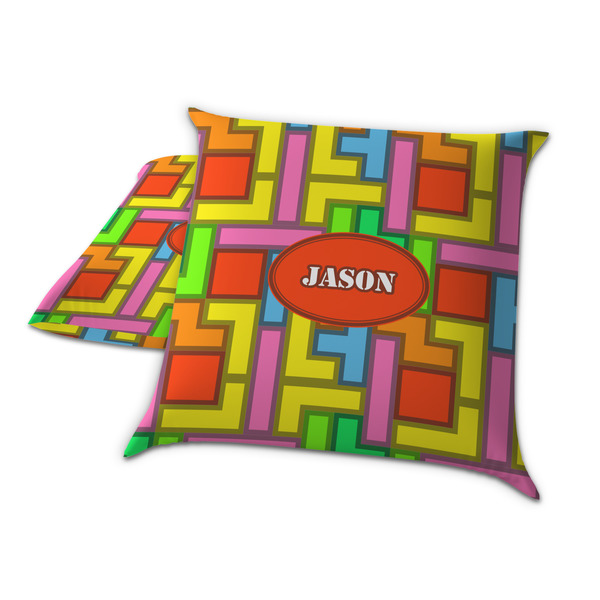 Tetromino Decorative Pillow Case - TWO