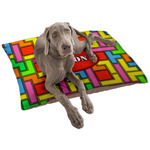 Tetromino Dog Bed - Large w/ Name or Text