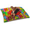 Tetromino Dog Bed - Small LIFESTYLE