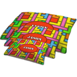Tetromino Dog Bed w/ Name or Text
