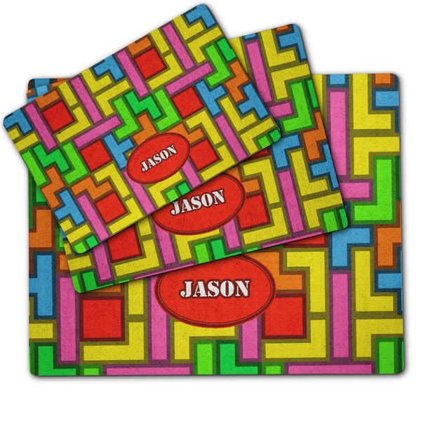 Tetromino Dog Food Mat - MAIN (sm, med, lrg)