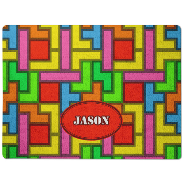 Tetromino Dog Food Mat - Medium without bowls