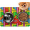 Tetromino Dog Food Mat - Small w/ Name or Text
