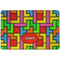 Tetromino Dog Food Mat w/ Name or Text