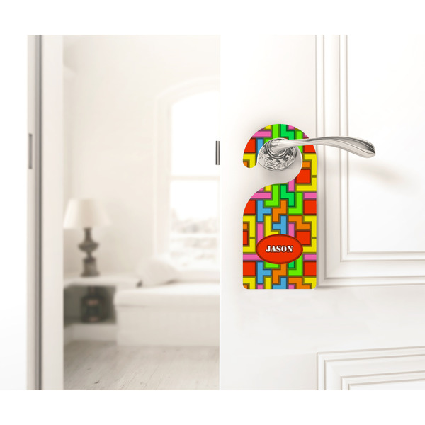 Tetromino Door Hanger - LIFESTYLE