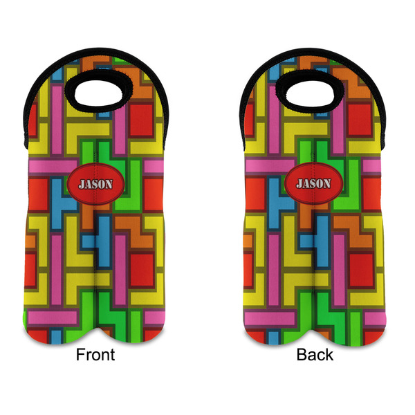 Tetromino Double Wine Tote - APPROVAL (new)
