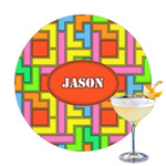 Tetromino Printed Drink Topper (Personalized)