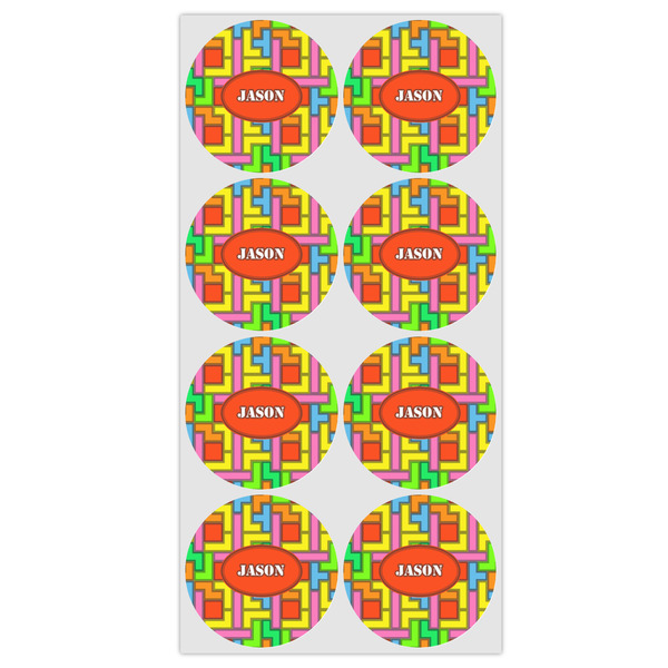 Tetromino Drink Topper - Medium - Set of 12