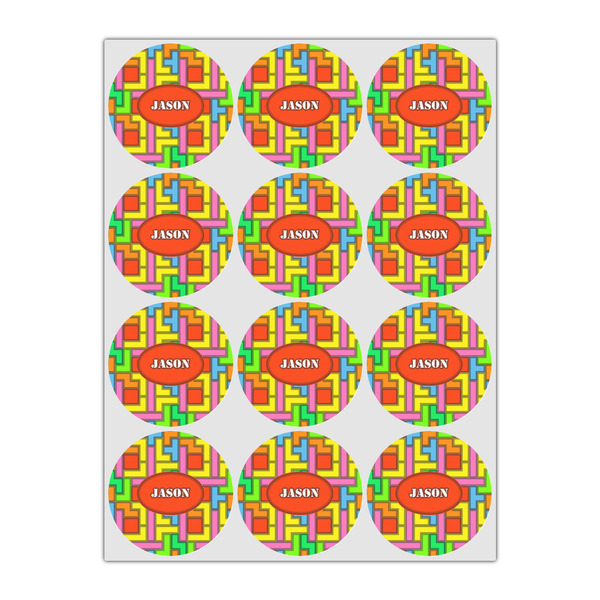 Tetromino Drink Topper - Small - Set of 12