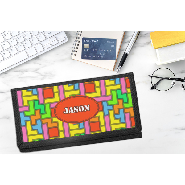 Tetromino DyeTrans Checkbook Cover - LIFESTYLE