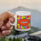 Tetromino Espresso Cup - 3oz LIFESTYLE (new hand)