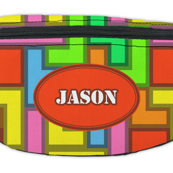 Tetromino Fanny Pack - Closeup