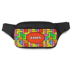 Tetromino Fanny Pack - Modern Style (Personalized)