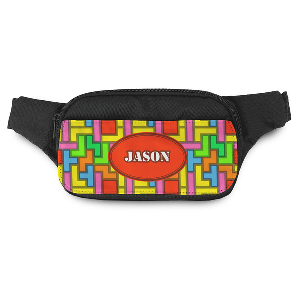 Custom Tetromino Fanny Pack - Modern Style (Personalized)