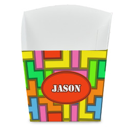 Tetromino French Fry Favor Boxes (Personalized)
