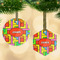 Tetromino Frosted Glass Ornament - MAIN PARENT