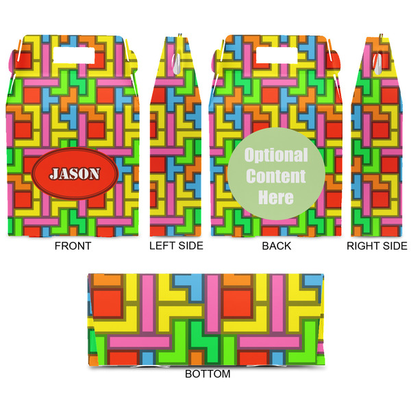 Tetromino Gable Favor Box - Approval