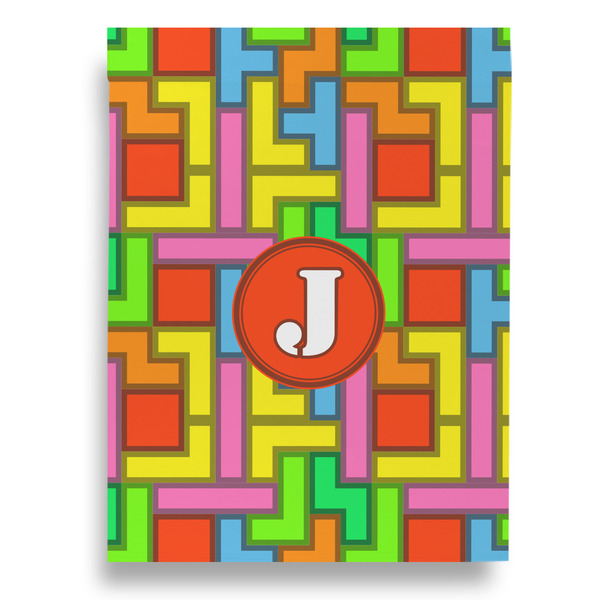 Tetromino Garden Flags - Large - Double Sided - BACK