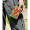 Tetromino Genuine Leather Womens Wallet - In Context