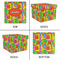 Tetromino Gift Boxes with Lid - Canvas Wrapped - Large - Approval