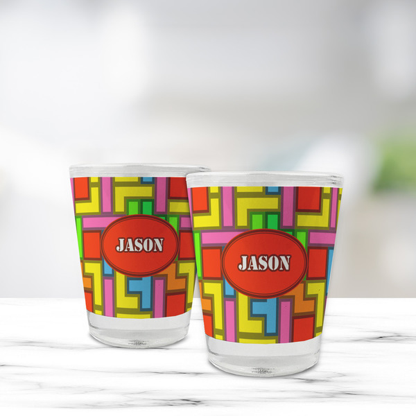 Tetromino Glass Shot Glass - Standard - LIFESTYLE