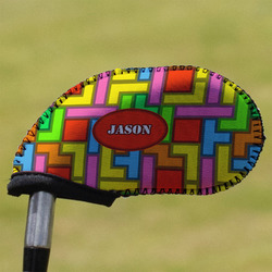 Tetromino Golf Club Iron Cover (Personalized)