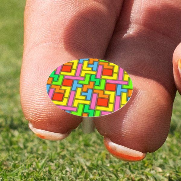 Tetromino Golf Tees & Ball Markers Set - Marker