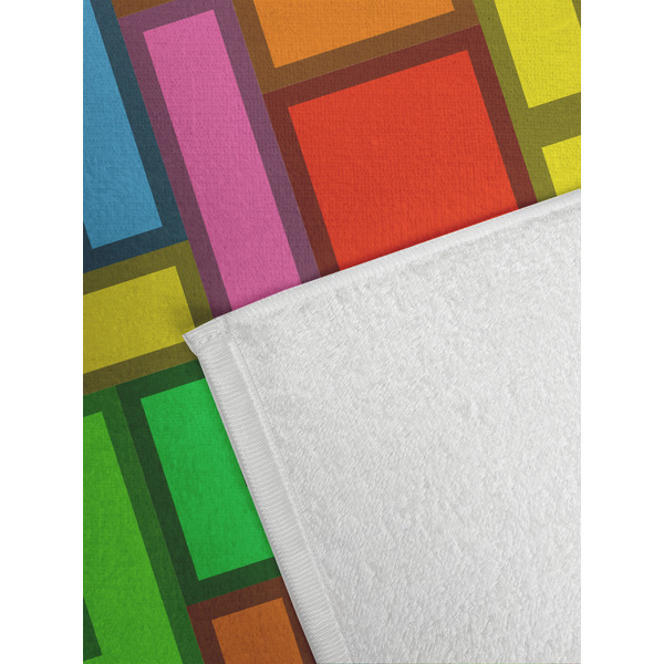 Tetromino Golf Towel - Detail