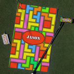 Tetromino Golf Towel Gift Set (Personalized)