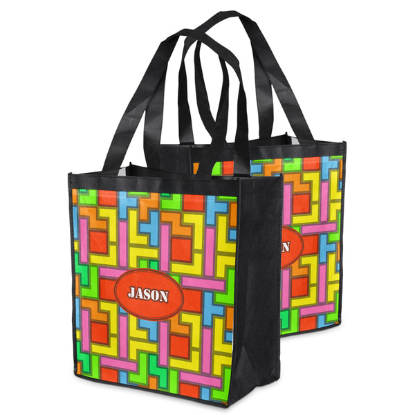 Tetromino Grocery Bag - MAIN