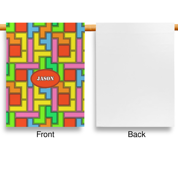 Tetromino House Flags - Single Sided - APPROVAL