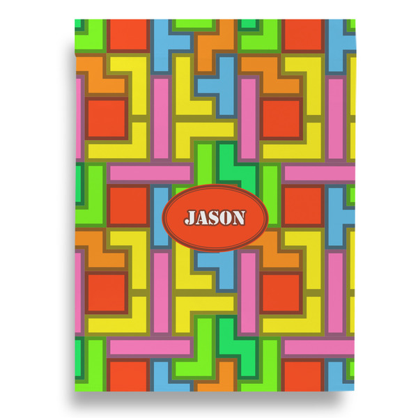 Tetromino House Flags - Single Sided - FRONT