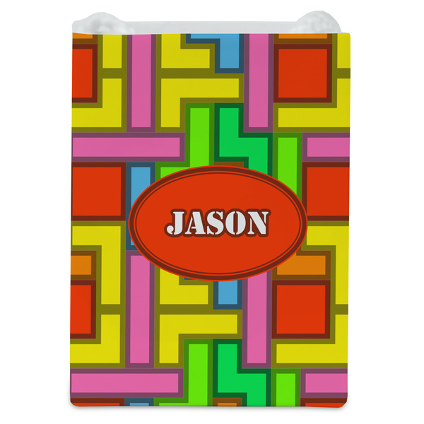 Tetromino Jewelry Gift Bag - Gloss - Front