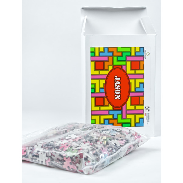 Tetromino Jigsaw Puzzle 1014 Piece - Box