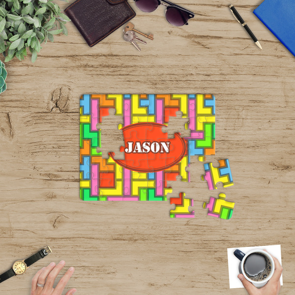 Tetromino Jigsaw Puzzle 30 Piece - In Context